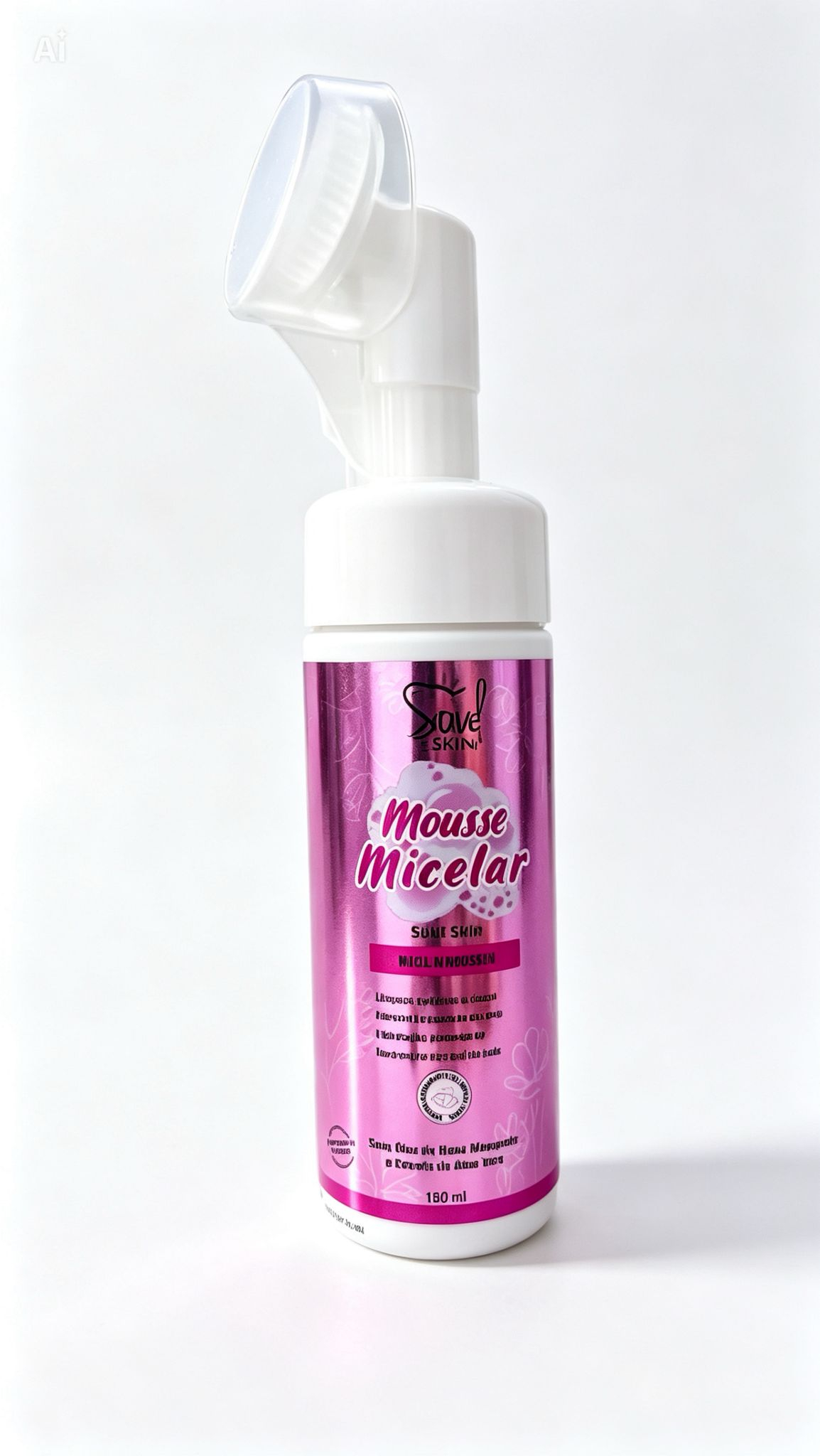 Mouse Micelar Facial Rosa Mosqueta