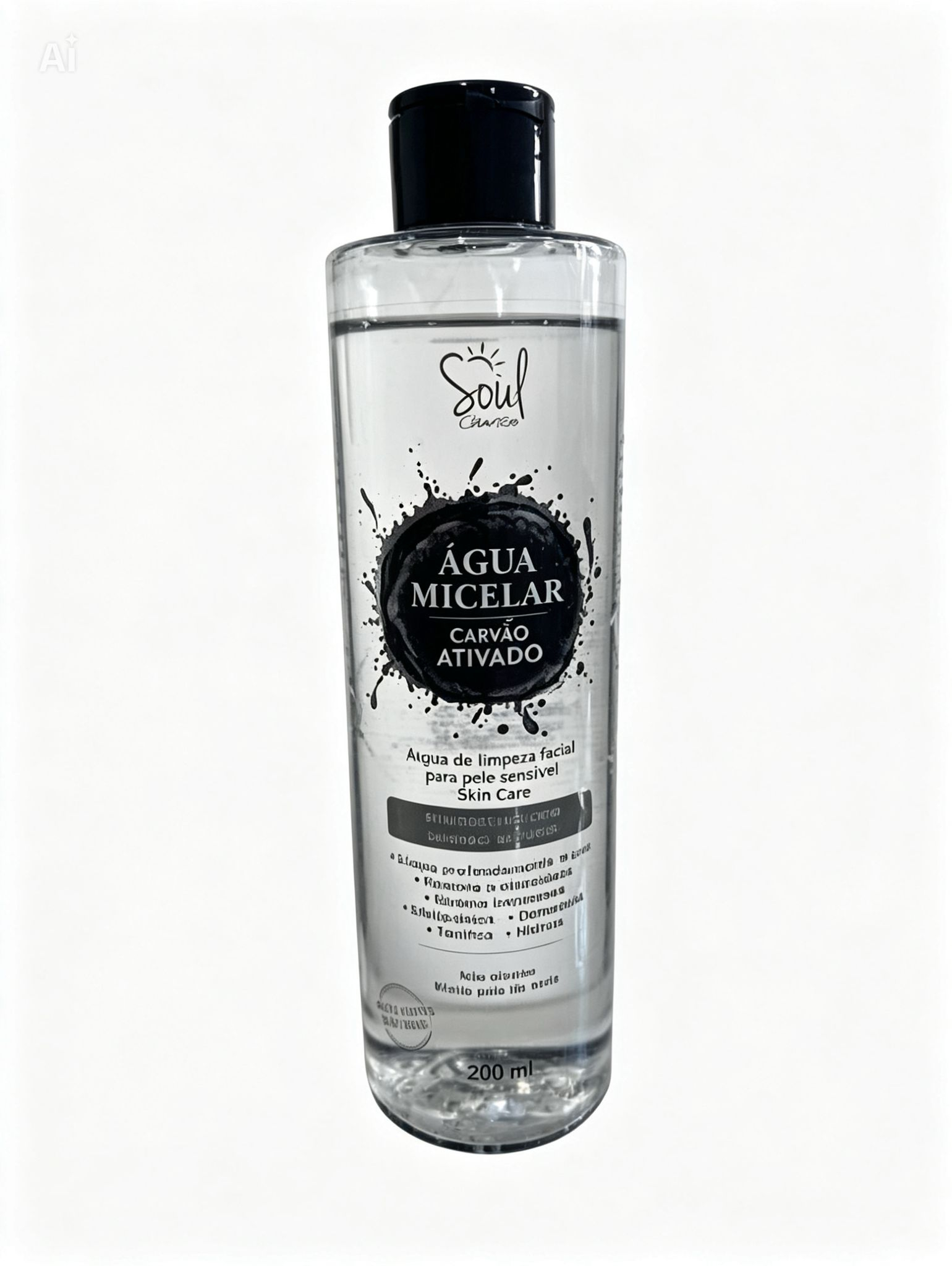 AGUA MICELAR CARBÓN ACTIVO
