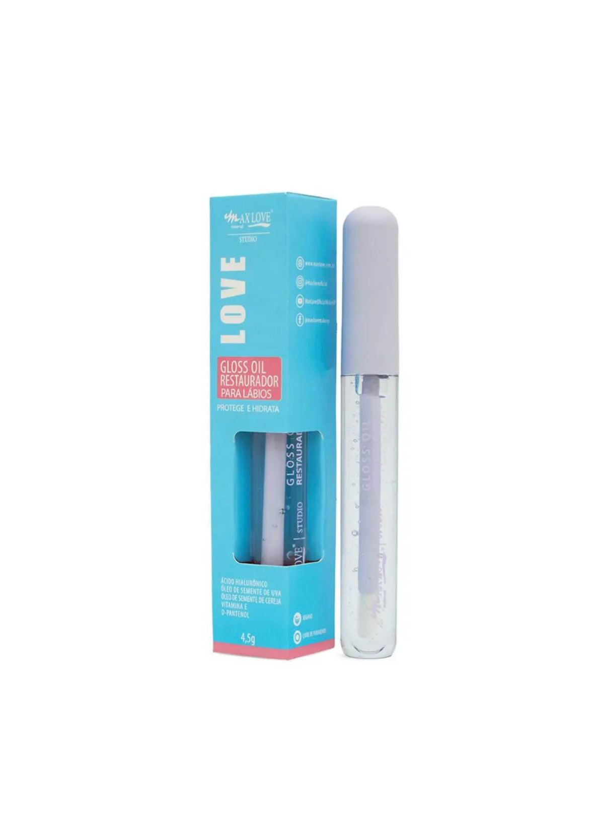 Max Love Gloss Oil Restaurador