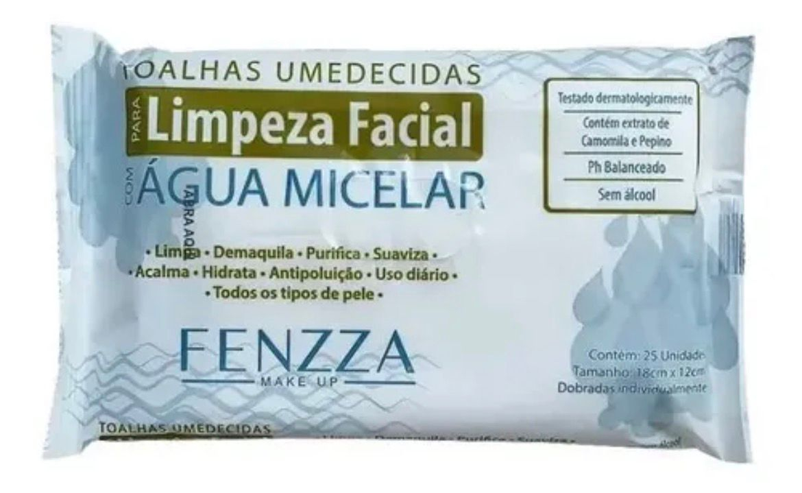 Toallas Desmaquilladoras 25 unidades.