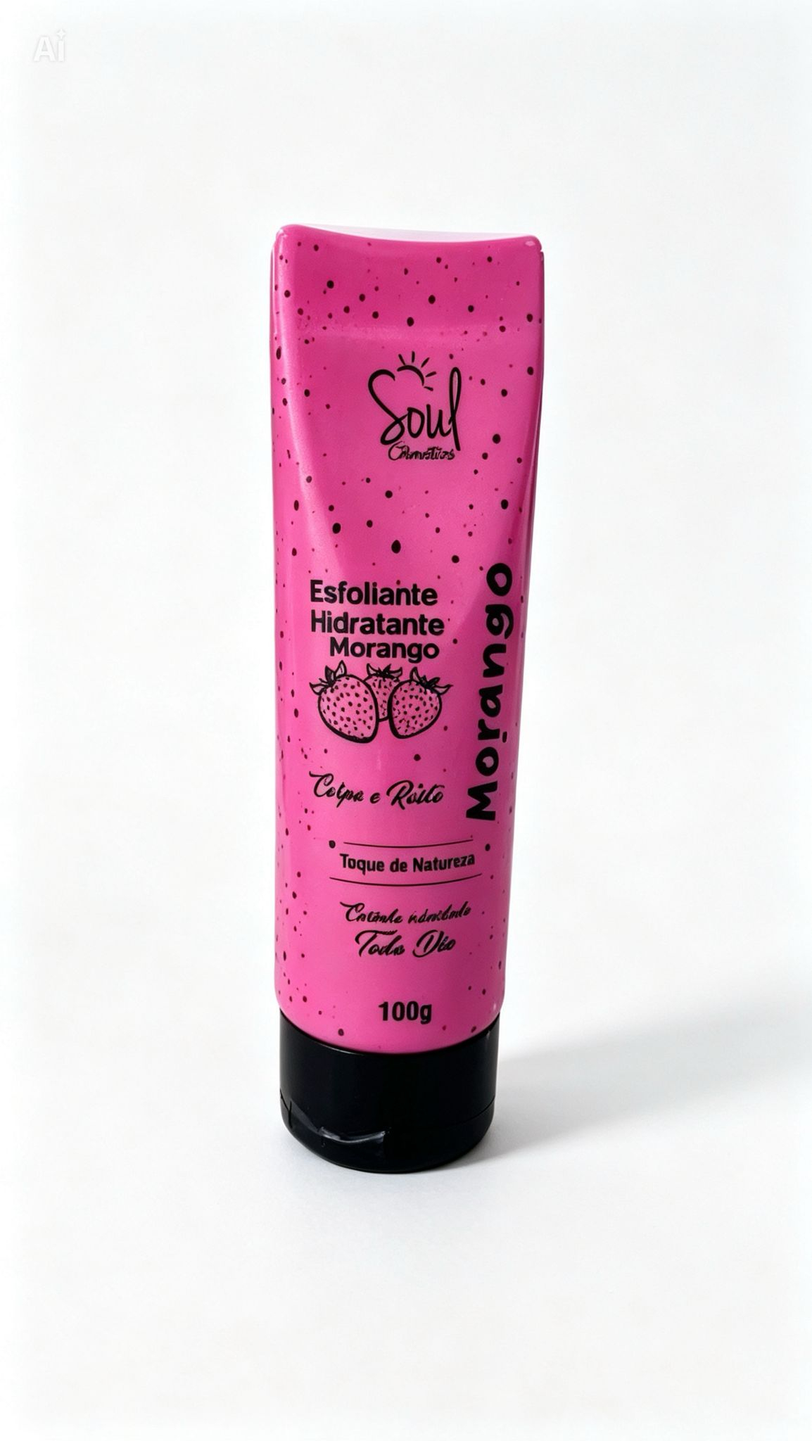 Hidratante Exfoliante De Frutilla 2 en 1 100g