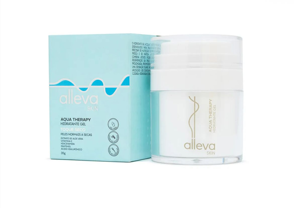 Gel Hidratante Aqua Therapy Alleva 35g.