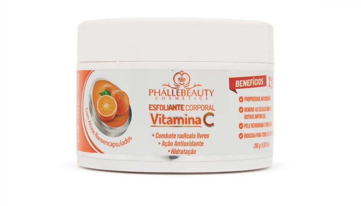 Exfoliante Corporal Vitamina C con 280g Phállebeauty