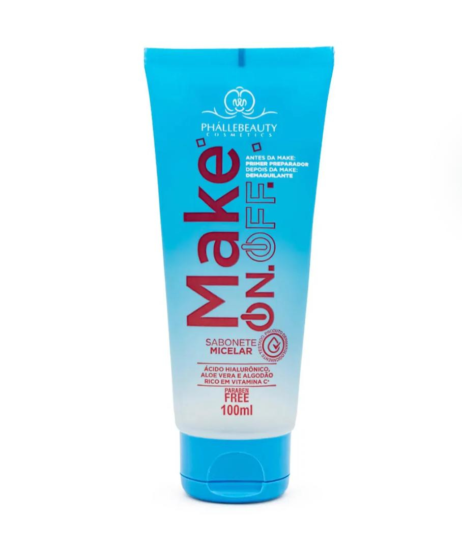 Jabón Facial Make On Off 100ml Phallebeauty.