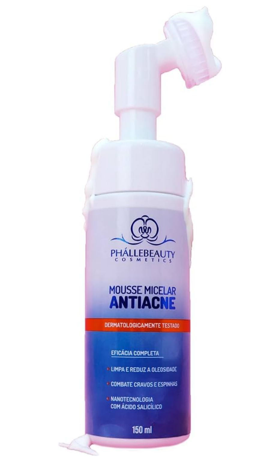 Mousse Micelar Antiacne Phállebeauty 150ml