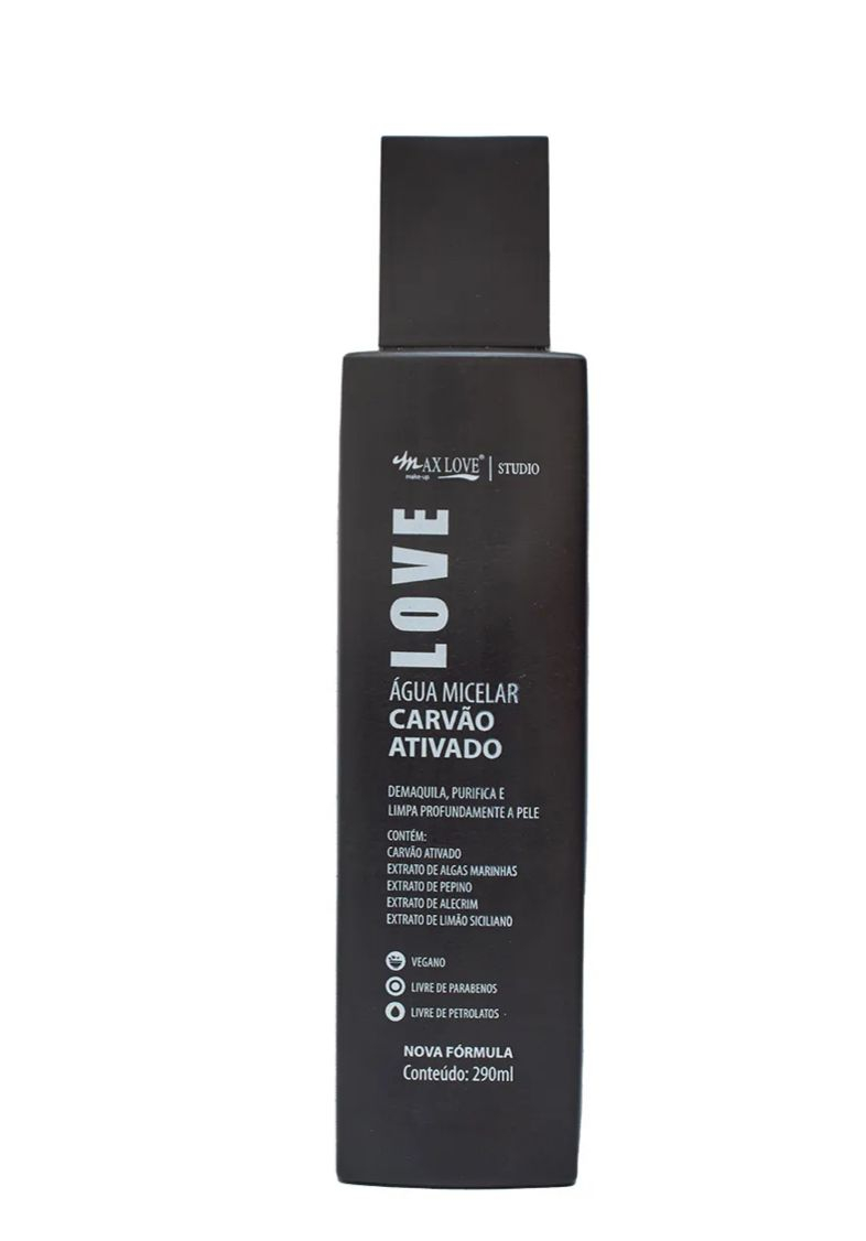 Agua Micelar Max Love Carbón Activo 290ml