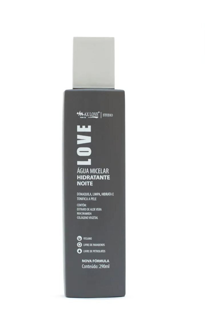 Agua Micelar Max Love Hidratante Noche 290ml.