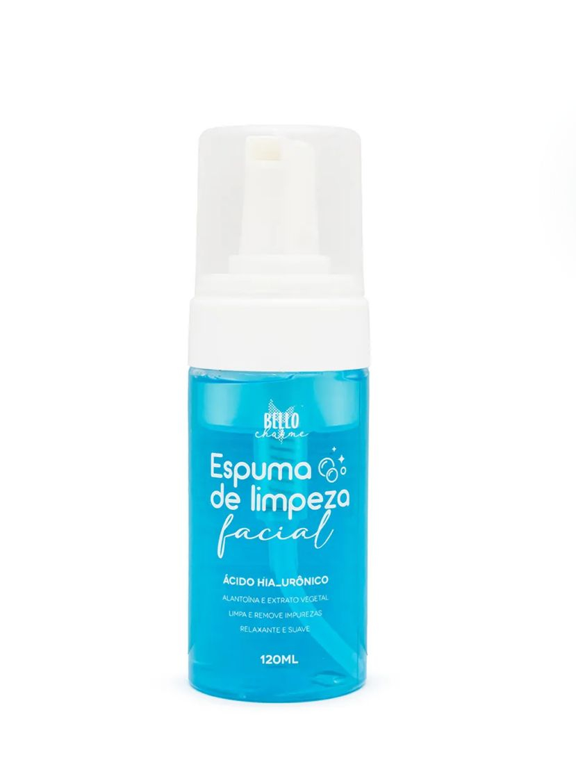 Espuma De Limpieza Facial Ácido Hialuronico 120ml.