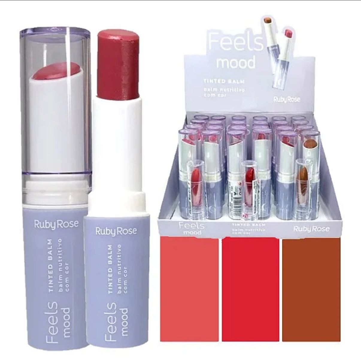 Tinted Balm Ruby Rose Feels Mood