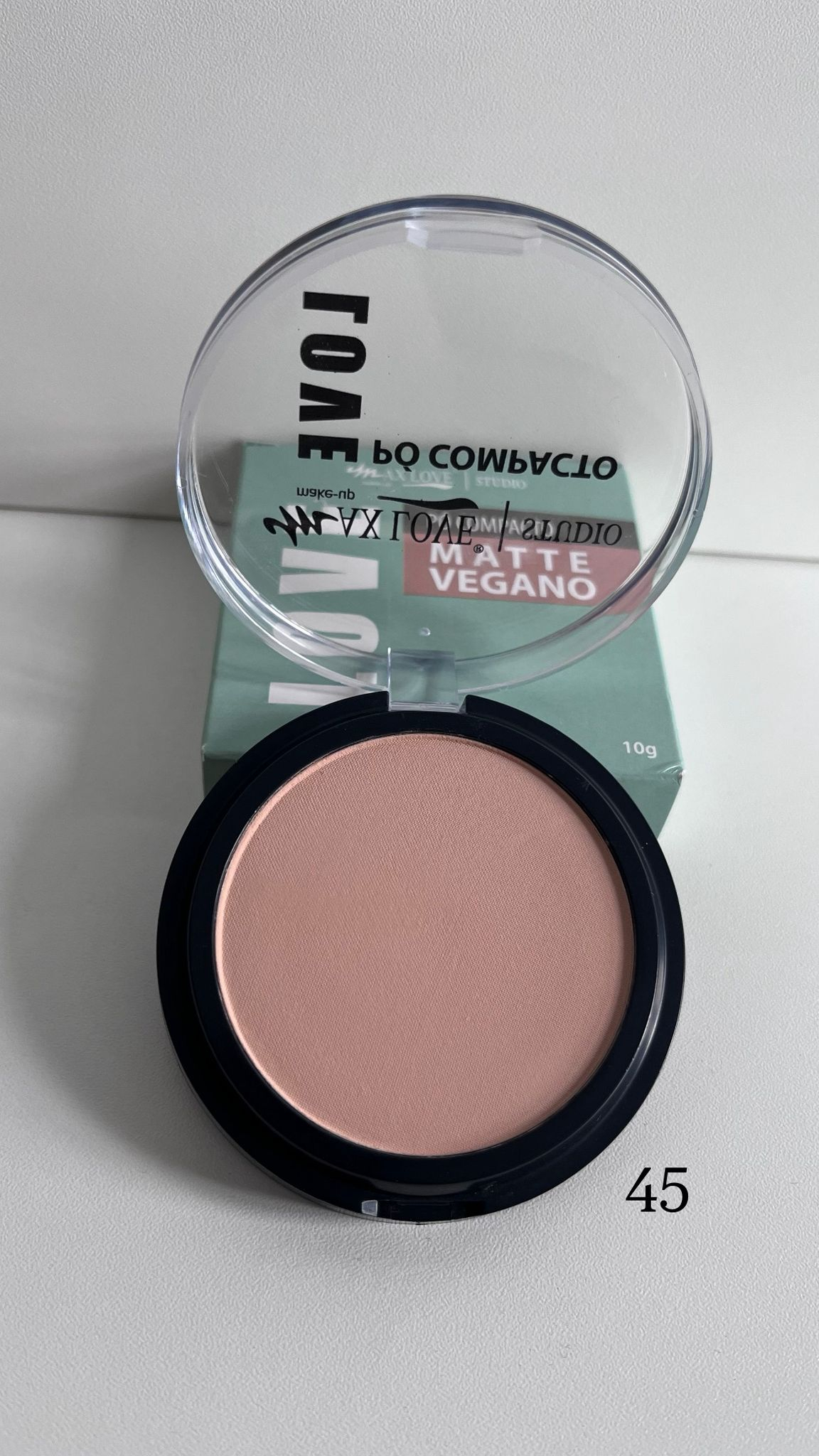Polvo Compacto Matte Vegano - Polvo Compacto Matte Vegano 45