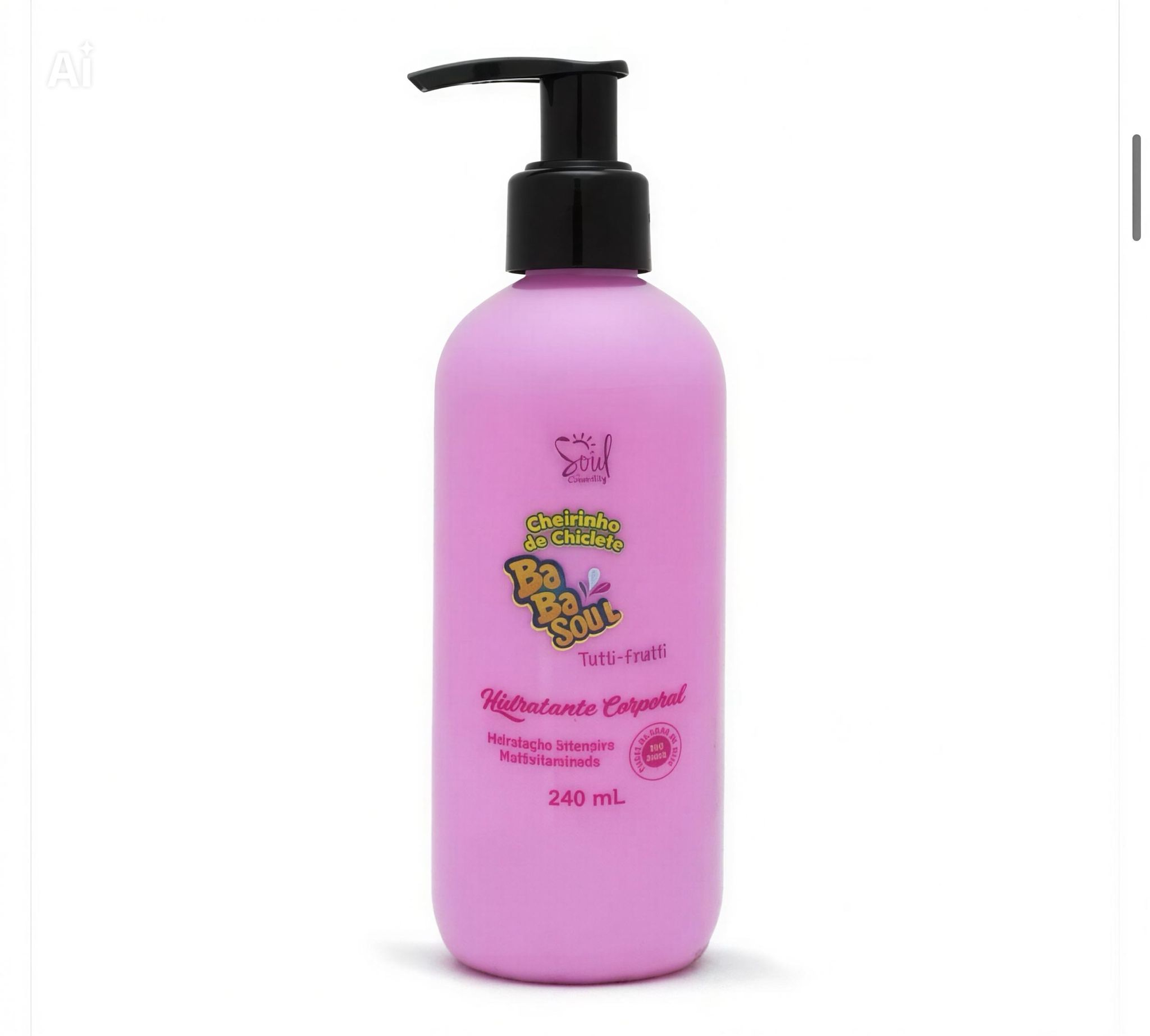 Hidratante Corporal - Tutti  Frutti Chicle