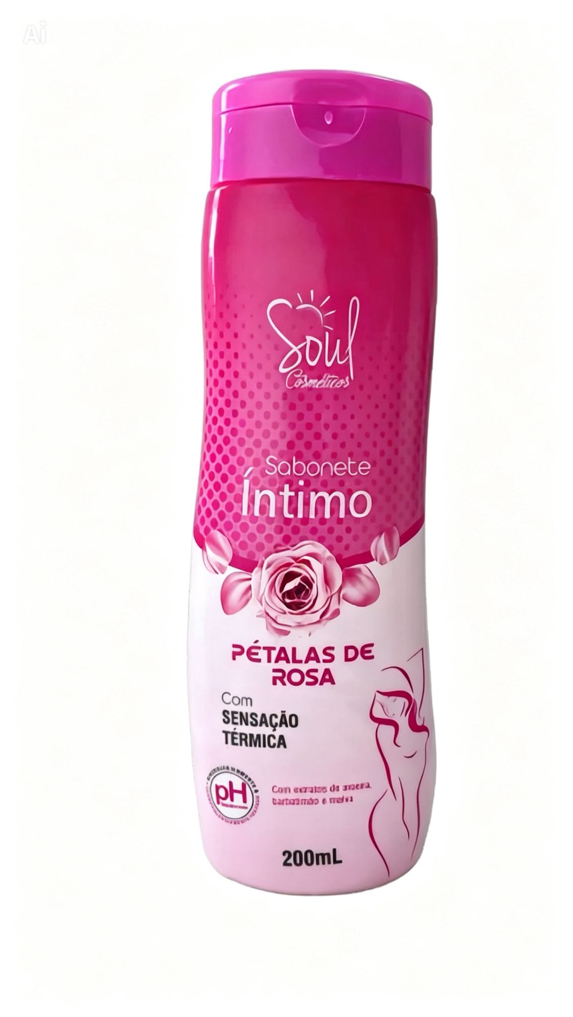 Jabón Íntimo Femenino - Pétalos De Rosa