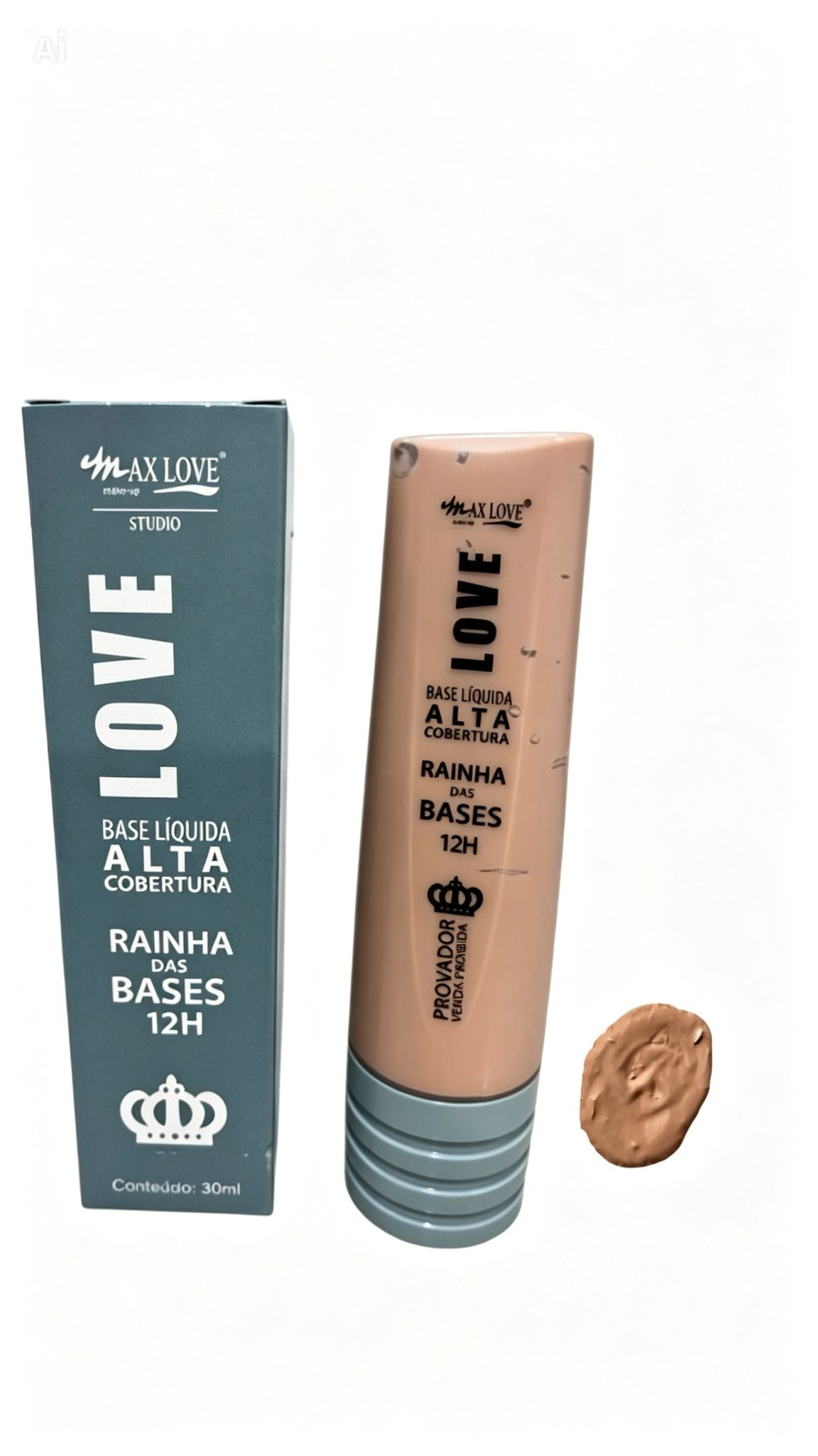 Base Alta Cobertura MAX LOVE - Tono 614