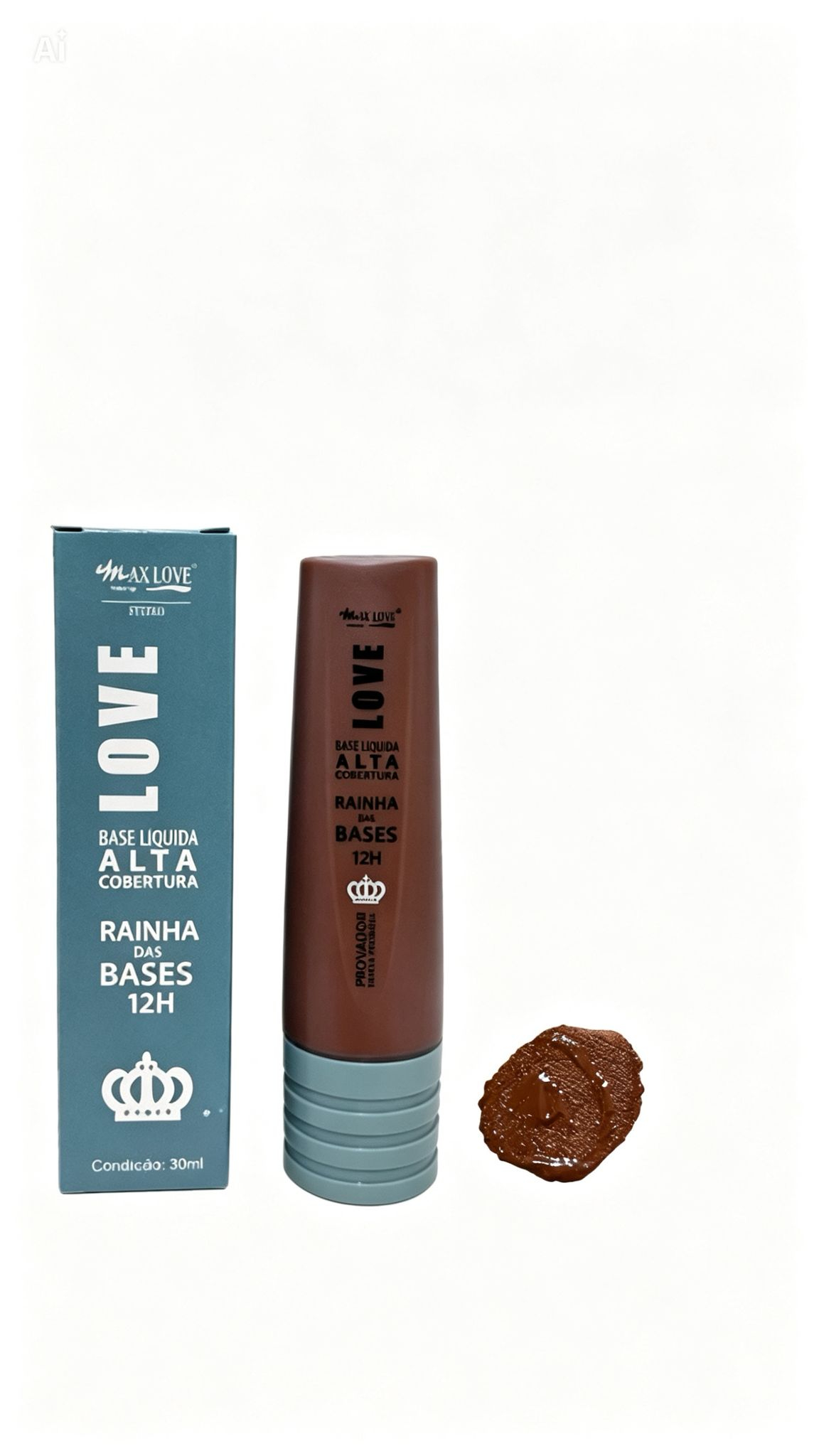 Base Alta Cobertura MAX LOVE - Tono 617
