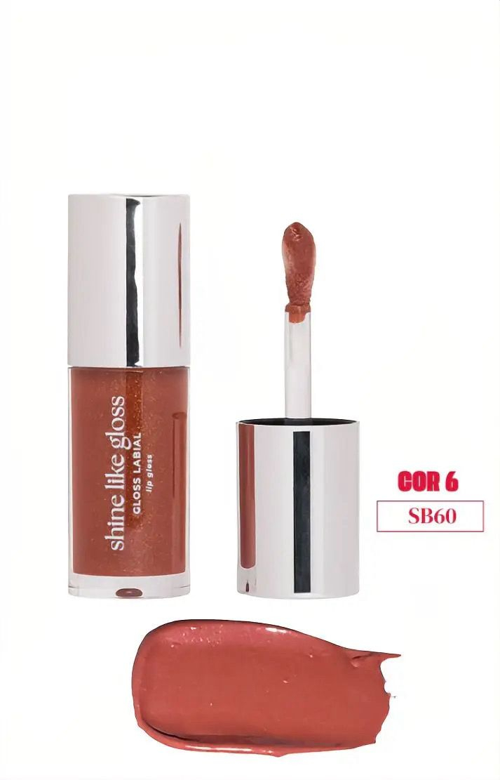 Lip Gloss Labial Ruby Rose Shine Like Blow - SB 60