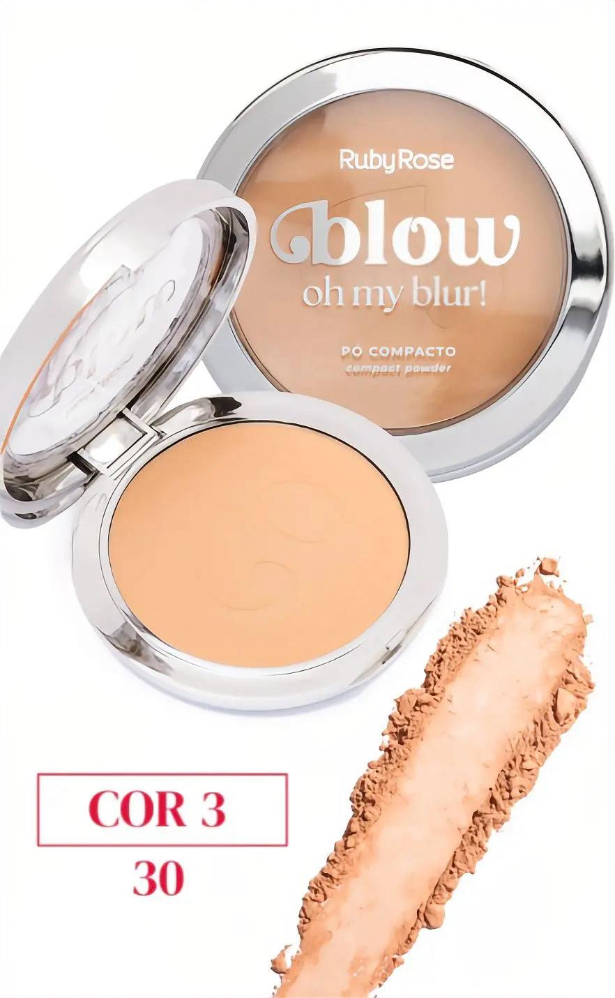 Polvo Compacto Ruby Rose Blow - P-BW 30