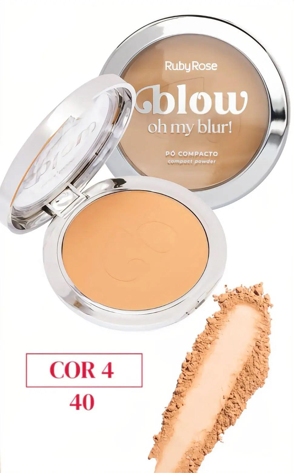 Polvo Compacto Ruby Rose Blow - P-BW 40