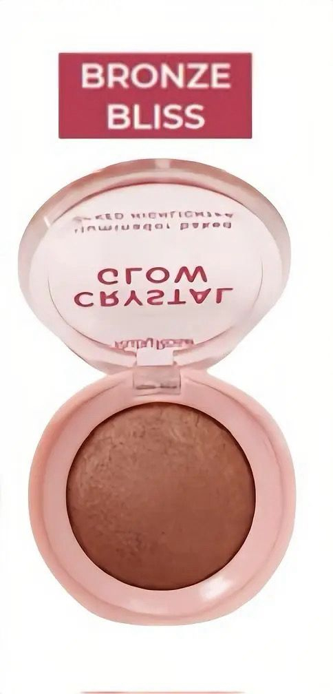 Iluminador CRYSTAL GLOW Ruby Rose. - BRONZE BLISS