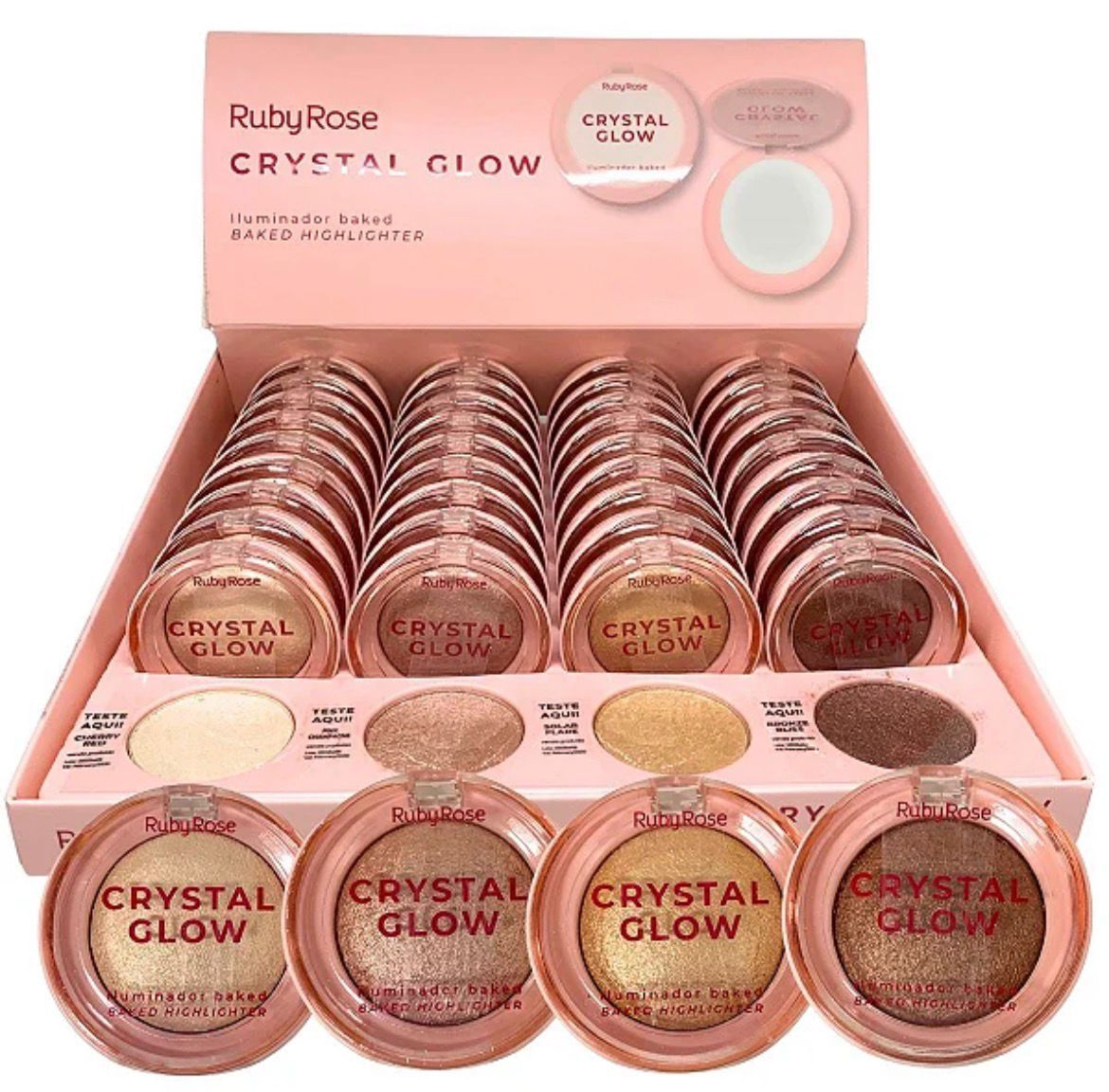 Iluminador CRYSTAL GLOW Ruby Rose.